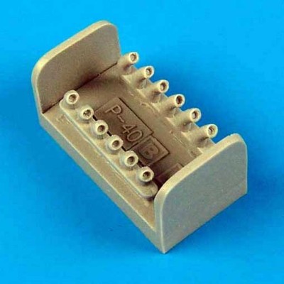 QuickBoost QB72202 P-40B/C Warhawk exhaust 1/72