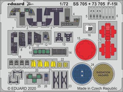 Eduard SS705 1/72 F-15I (G.W.H.)