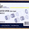 Reskit RSU32-0039 Eurofighter open (late type) exh.nozzles 1/32