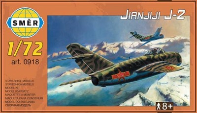 Smer 918 МиГ-15/J-2 (2x China camo) 1/72