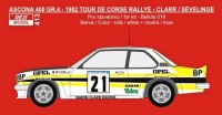 Reji Model JM413 Opel Ascona 400 GR.4 1982 Tour de Corse 1/24