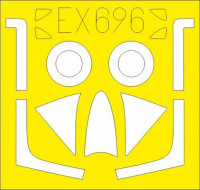 Eduard EX696 Mask 1/48 Hunter F.4/F.5 (AIRF)