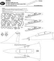 New Ware NWA-M1215 Mask MiG-29UB ADVANCED (ACAD/H.2000) 1/48