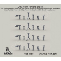 LiveResin LRE35011 Forward grip set 1/35