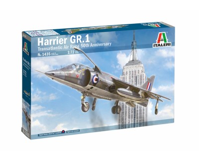 Italeri 01435 HARRIER GR.1 Transatlantic Air Race 50th Ann. 1/72