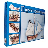 Эскадра E7208 Пиратский шлюп 1/72