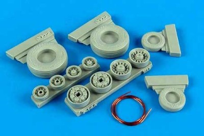 Wheelliant 148001 F-14A Tomcat weighted wheels 1/48