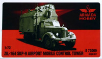 Armada Hobby E72069 ZIL-164 SKP-9 Airport Mobile Control Tower 1/72