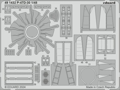 Eduard BIG49410 P-47D-30 (MINA) 1/48