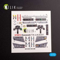 Reskit K72073 Kawasaki T-4 - interior 3D (HAS) 1/72