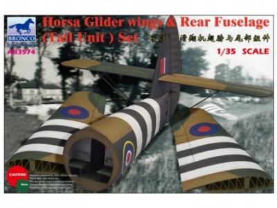 Bronco AB3574 Horsa Glider Wings &amp; Rear Fuselage 1/35