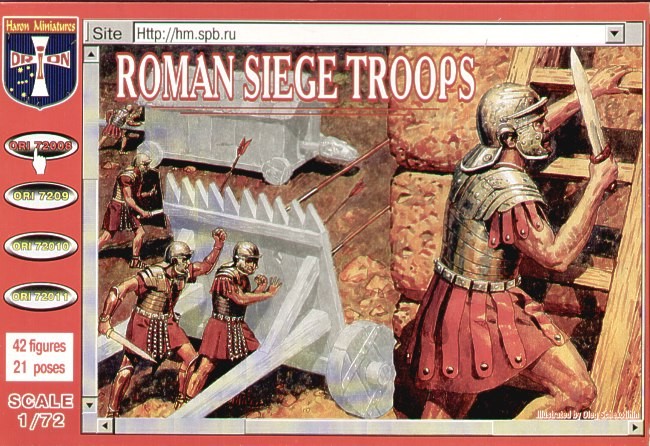 Orion ORI72008 Roman Siege Troops 1/72