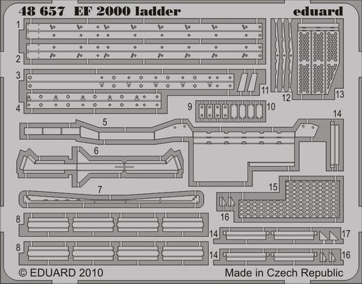 Eduard 48657 EF 2000 ladder Italeri/Revell