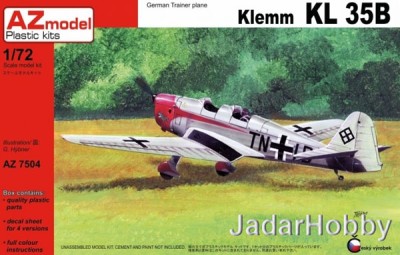 AZ Model 75004 Klemm KL 35B 1/72