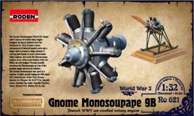 Roden 00621 Engine Gnome Monosoupape 1/32