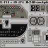 Eduard 49474 B-24D cockpit interior S.A. REV/MON