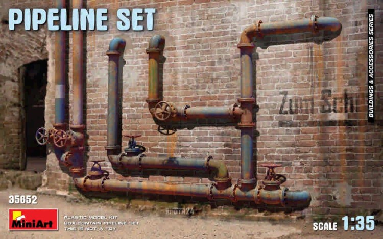 Miniart 35652 Pipeline Set 1/35