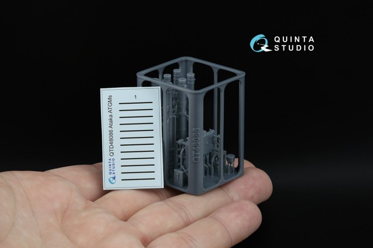 Quinta studio QT48086 ПТУР 9M120 «Атака», модуль из шести штук (для всех моделей) 1/48