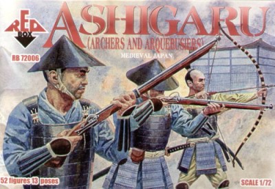 Red Box 72006 Japanese Ashigaru (Archers and Arquebusiers) 1/72