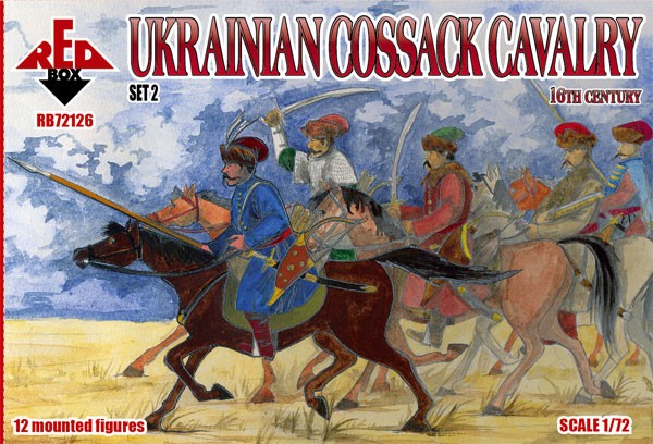 Red Box 72126 Ukrainian Cossack Cavalry 16c set 2 1/72