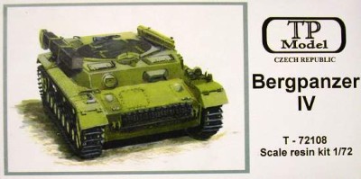 TP Model T-72108 Bergpanzer IV. (resin model) 1/72