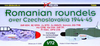 Dk Decals 72088 Romanian roundels o. CZ/SK 1944-45 (14x camo) 1/72