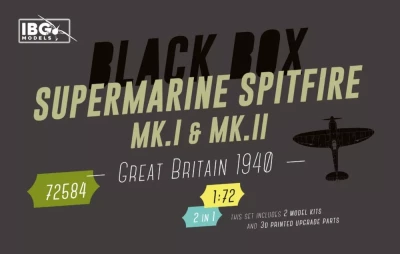 IBG 72584 S.Spitfire Mk.I &amp; Mk.II, Great Britain 1940 1/72