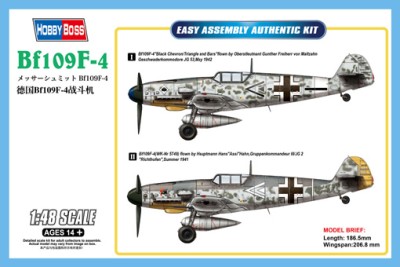 Hobby Boss 81749 Messerschmitt Bf-109 F4 1/48