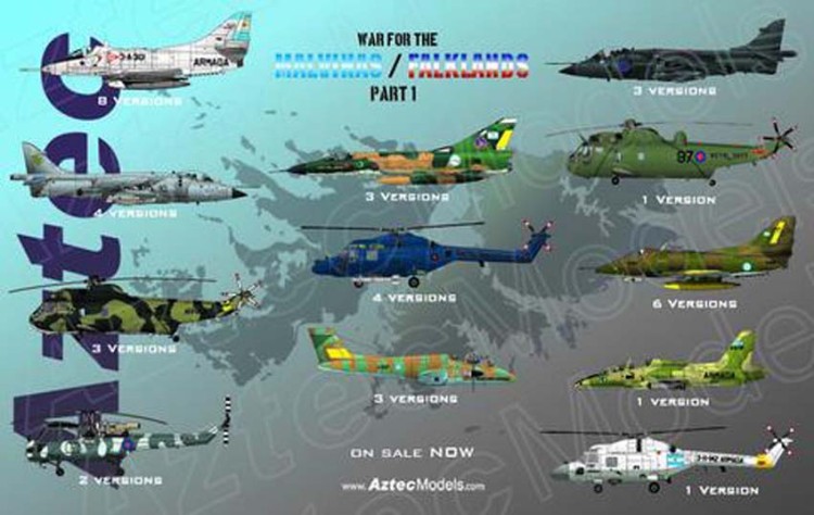 Aztec Models 72048 War for the Malvinas/ Falklands 1/72