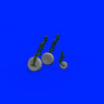 Eduard 648421 Tempest Mk.V wheels late 1/48