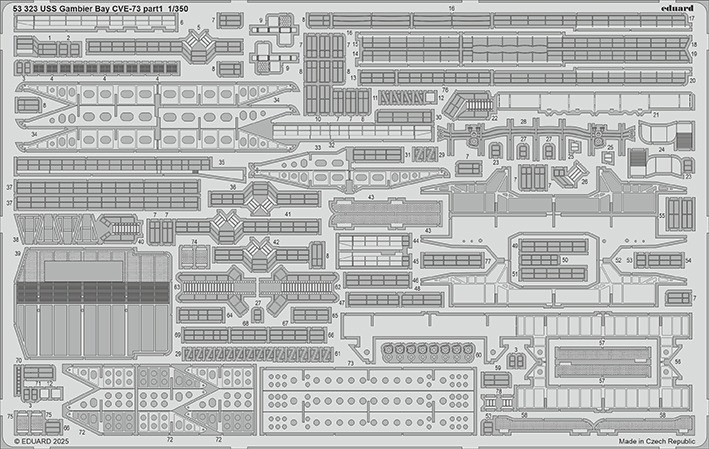 Eduard BIG5378 USS Gambier Bay CVE-73 (HAS) 1/350