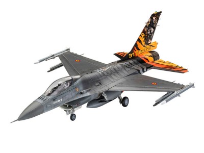 Revell 63860 Набор Многофункциональный истребитель F-16 Mlu 31 Sqn. «Клейне-Брогель» 1/72