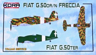 Kora Model PK72157 Fiat G.50OR/N - G.50TER Italian Service 1/72