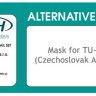 HpH M72001 Masks Tu-154 "OLD CSA" 1/72
