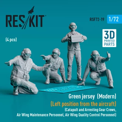 Reskit F72019 Green jersey (Modern) (4 pcs.) 1/72