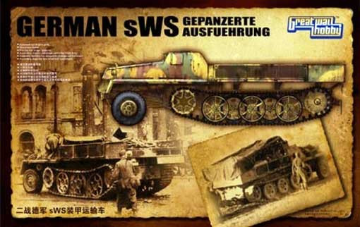 Great Wall Hobby L3520 WWII German sWS Gepanzerte Ausfuehrung 1/35