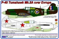 AML AMLC72004 Декали P-40 Tomahawk Mk.IIA over Europe 1/72