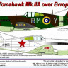 AML AMLC72004 Декали P-40 Tomahawk Mk.IIA over Europe 1/72