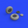 Eduard 632106 Spitfire Mk.IX wheels 4-spoke 1/32 1/32