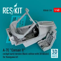 Reskit U48318 A-7E 'Corsair II' cockpit early version (HAS) 1/48