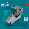Reskit U48318 A-7E 'Corsair II' cockpit early version (HAS) 1/48