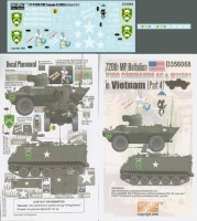 Echelon FD D356068 720th MP Btn V100 & APC M113A1 in Vietnam (Pt4) 1/35