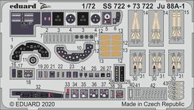 Eduard SS722 1/72 Ju 88A-1 (REV)