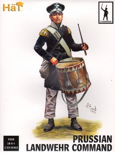 HAT 9325 Prussian Land Command x 18 figures 1/32
