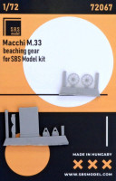 Sbs Model 72067 Macchi M 33 - beaching gear (resin set) 1/72