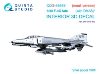 Quinta studio QDS-48449 F-4G late (Zoukei Mura SWS) (Малая версия) 1/48