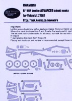 New Ware NWA-M0140 Mask RF-101A Voodoo ADVANCED (VALOM7292) 1/72