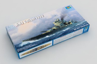 Trumpeter 05796 Английский Линкор HMS Valiant 1939г. 1/700