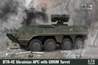 IBG Models 72119 BTR-4E Ukrainian APC w/ Grom turret 1/72