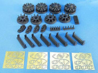 Metallic Details MDR4861 Boeing B-17G Flying Fortress engines (designed to be used with Hong Kong Models kits) 1/48
